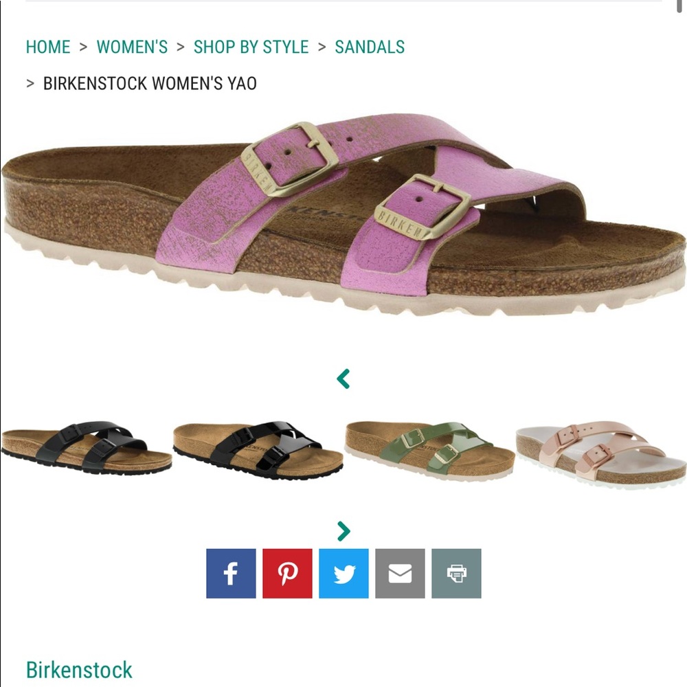 Yao Pink Birkenstock’s